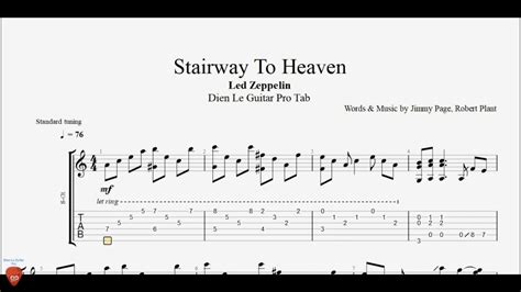 Stairway to Heaven - Một bản ballad rock sử thi đầy cảm xúc và âm thanh guitar lôi cuốn